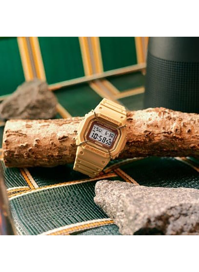 CASIO Digital Square Shape Fabric Wrist Watch GMD-S5600CT-3DR - 40 Mm  - Image 3