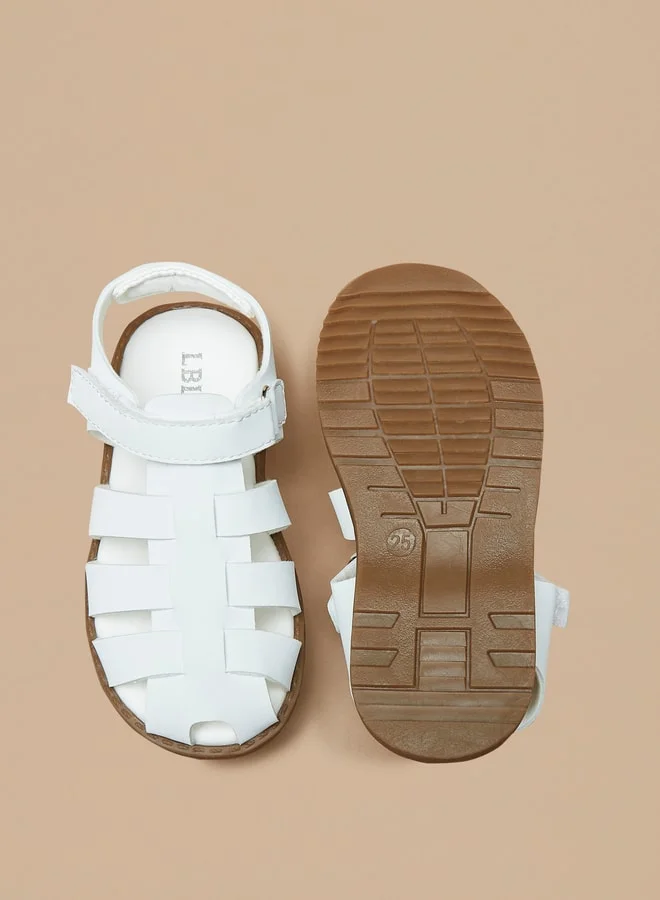 LBL by Shoexpress Boys' Sandals with Hook and Loop Closure