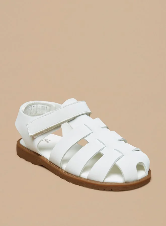 LBL by Shoexpress Boys' Sandals with Hook and Loop Closure