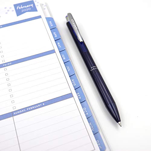 Zebra Pen قلم زيبرا بن ساراسا غراند، قلم حبر جل قابل للسحب، برميل أزرق داكن، نقطة متوسطة، 0.7 مم، حبر أسود، عبوة واحدة (45211) - Image 5