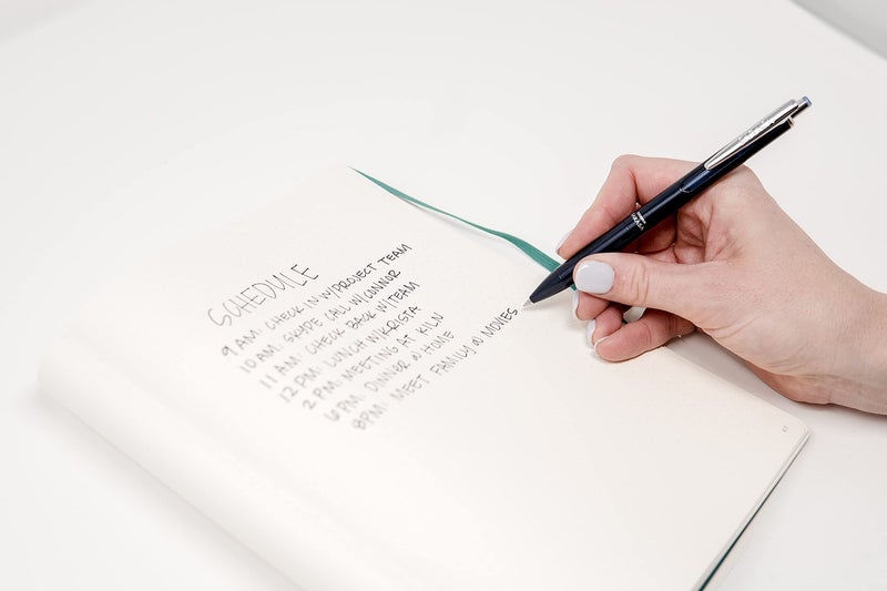 Zebra Pen قلم زيبرا بن ساراسا غراند، قلم حبر جل قابل للسحب، برميل أزرق داكن، نقطة متوسطة، 0.7 مم، حبر أسود، عبوة واحدة (45211) - Image 3