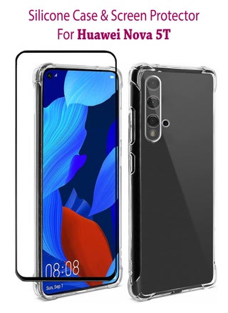 Silicone Case Cover With Tempered Glass Screen Protector For Huawei Nova 5T - pzsku/Z0E583A5B7544896BF1F9Z/45/_/1722526553/24830137-ee8c-4849-962c-ea6fa6dab9c5