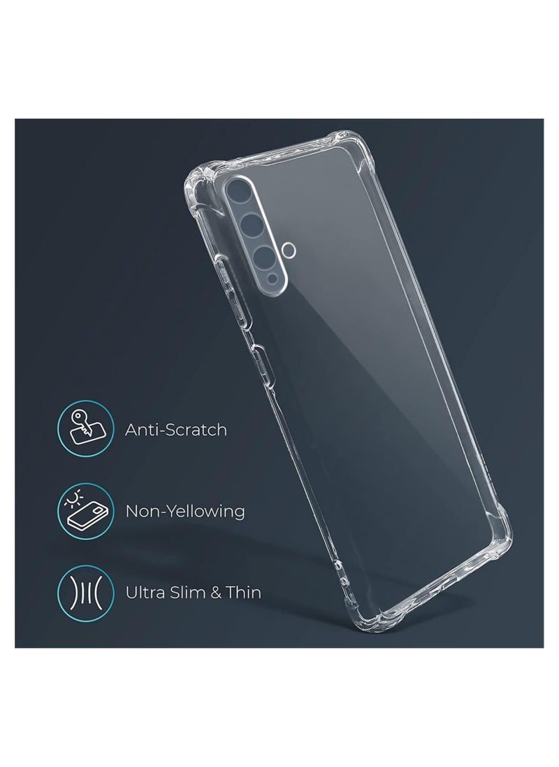 Silicone Case Cover With Tempered Glass Screen Protector For Huawei Nova 5T