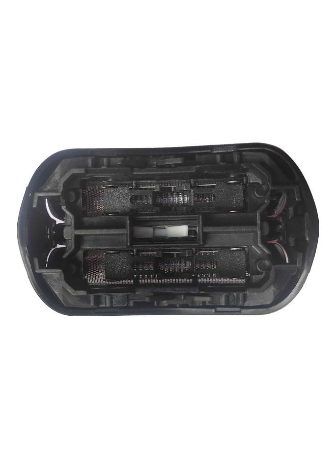 Loquat Replacement Shaver Foil Head for Braun 21B, Braun 3 series, such as 301S, 310S, 320S, 330S Black/Silver - Image 5