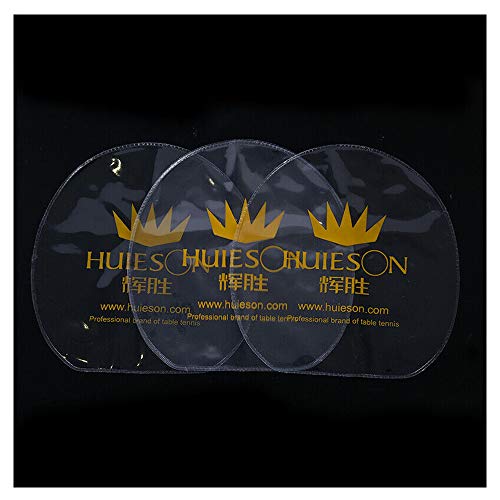 Acxico 10Pcs Ping Pong Table Tennis Racket Rubber Protection Film Protection Cover Transparent - Image 2
