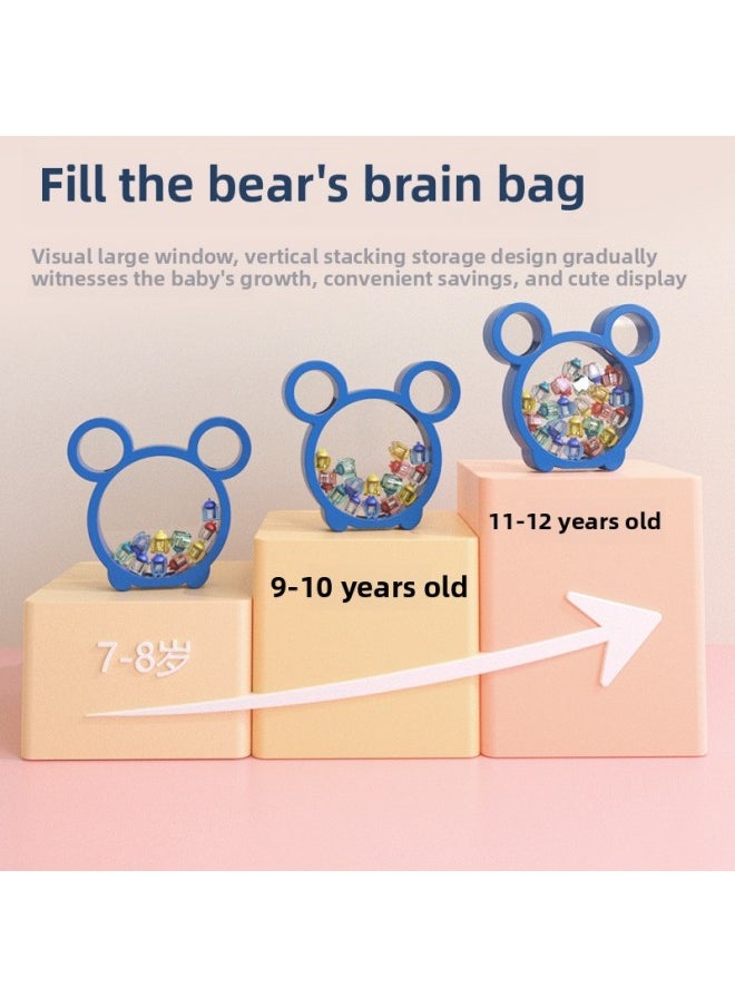 Generic Deciduous Teeth Storage Box Baby Teeth Memorial Fetal Hair Children Deciduous Teeth Storage Box Boys And Girls Collection Storage Box-Color:Pink-bear Teething Box (send Tools) [gift Box]]  - Image 4