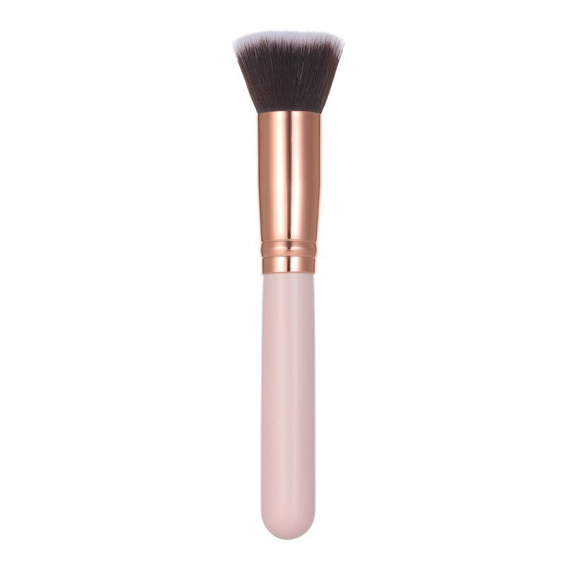 Foundation Brush Flat Top Buffing Brushes Fan Contour Powder Brush Highlighter Blush Brush Makeup Brushes - Image 1