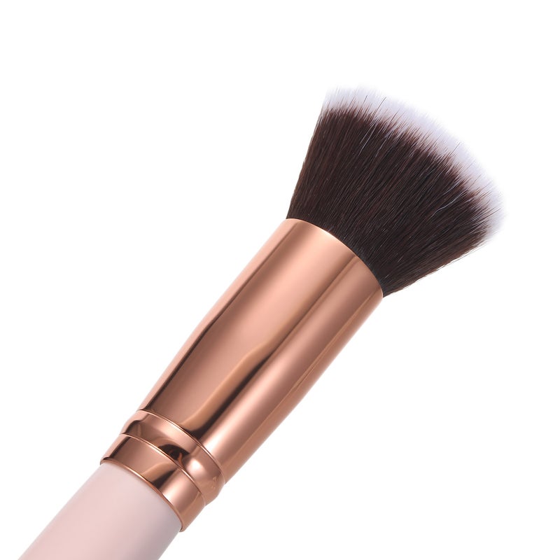 Foundation Brush Flat Top Buffing Brushes Fan Contour Powder Brush Highlighter Blush Brush Makeup Brushes - Image 5