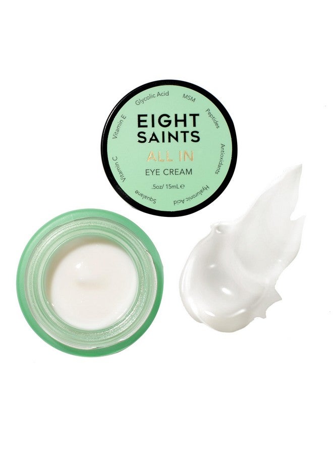 آيت ساينتس كريم العيون الشامل من إيت ساينتس للعناية بالبشرة، كريم طبيعي وعضوي مضاد للشيخوخة تحت العين لتقليل الانتفاخات والتجاعيد والهالات السوداء تحت العين، 0.5 أونصة - Image 3