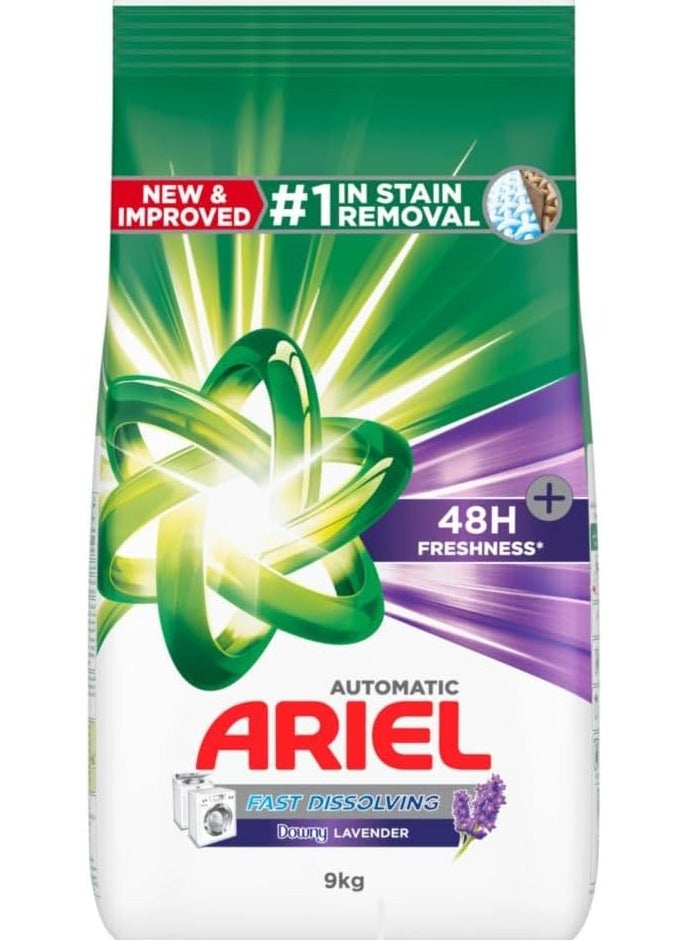 Ariel Ariel Fast Dissolving Laundry Detergent Powder with Lavender, 9 KG  - Image 1