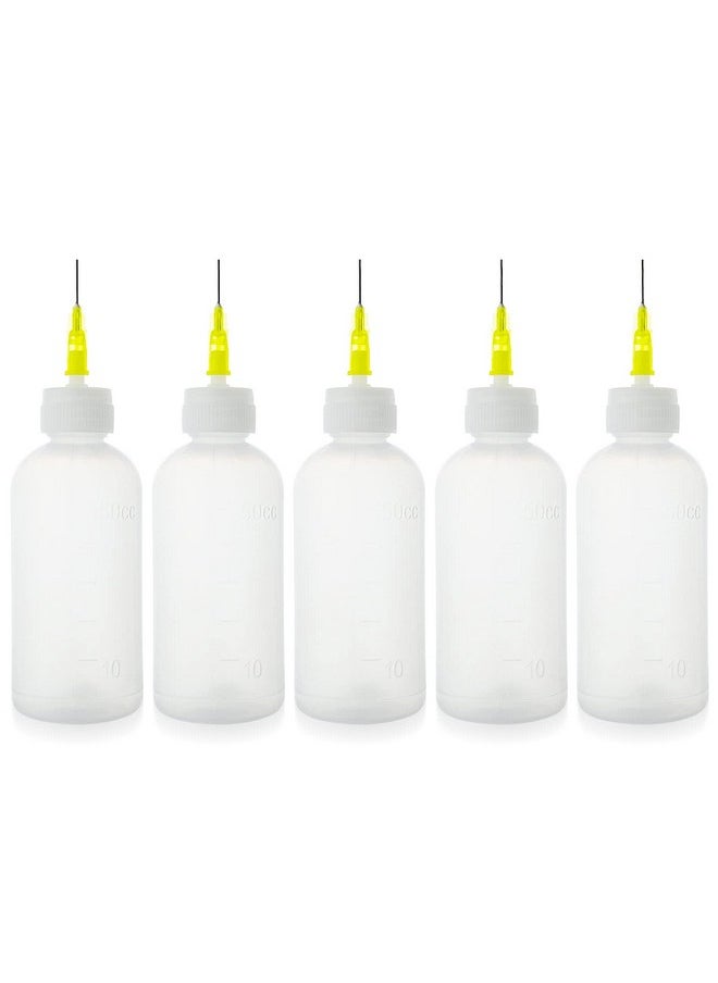 FJNATINH - 50Cc Needle Glue Squeeze Bottle Precision Tip Applicator 5 Pack - Image 1