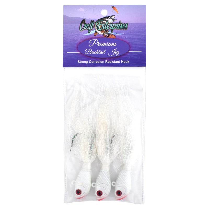 PinbWD Croft Enterprises Bucktail Jig (1/2 OZ) - Image 4