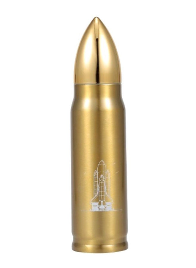 NIBEMINENT Bullet Shape Vacuum Insulated Water Bottle H25619G-1-WSQ Gold - Image 1