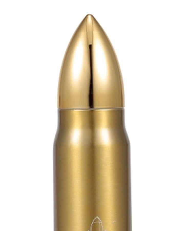 NIBEMINENT Bullet Shape Vacuum Insulated Water Bottle H25619G-1-WSQ Gold - Image 3