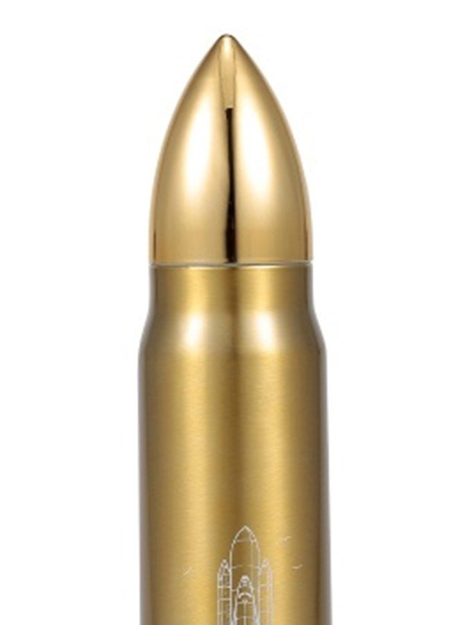NIBEMINENT Bullet Shape Vacuum Insulated Water Bottle H25619G-1-WSQ Gold - Image 2