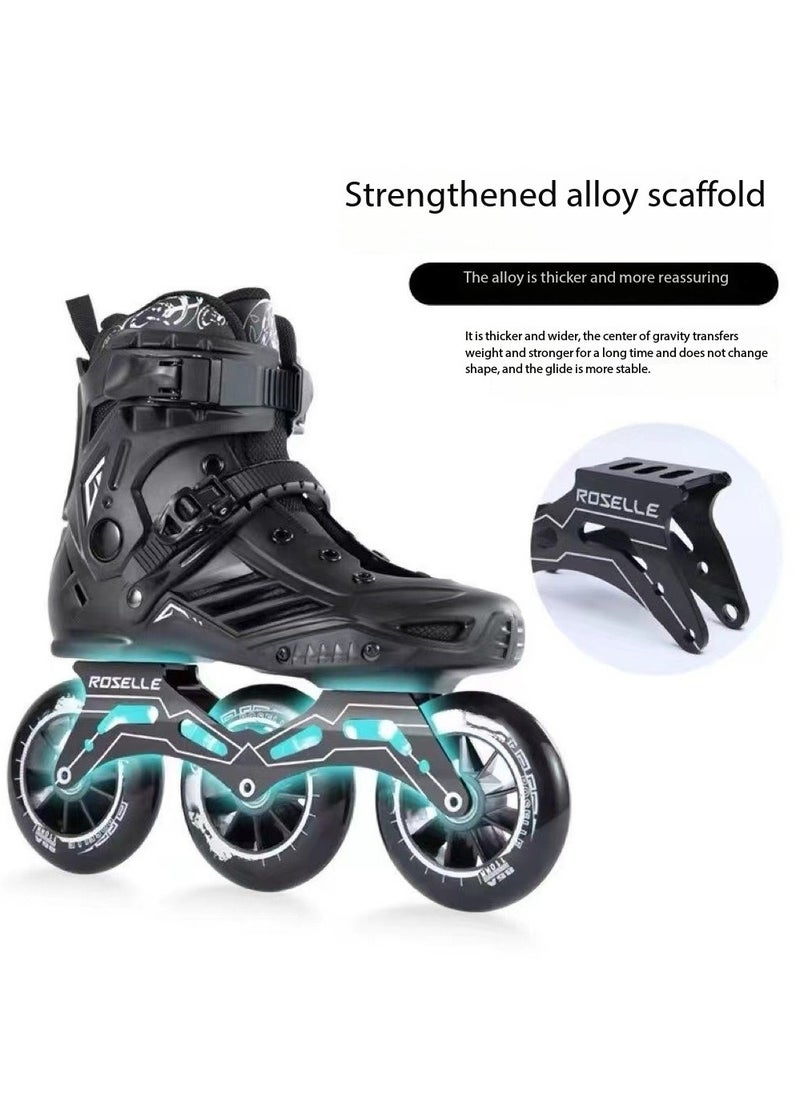 Inline Skates 3 Wheels 110mm Roller Skate Blades for Adults Professional Outdoor Speed Skates - pzsku/Z0E587BEE5DF58400818DZ/45/_/1738908493/a9382d48-1c95-4597-a2be-4cf9fe972bfc