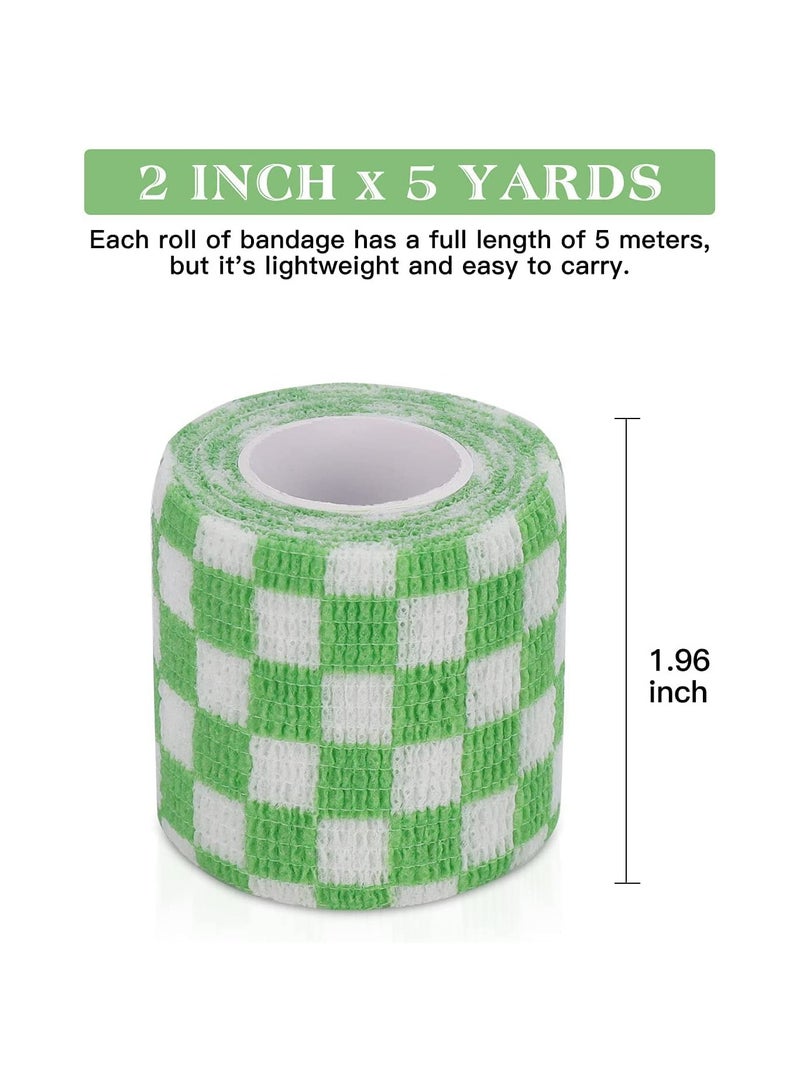KASTWAVE 10 Rolls Of Adhesive Bandage Self-Adhesive Non-Woven Fabric Sports Bandage - Image 5