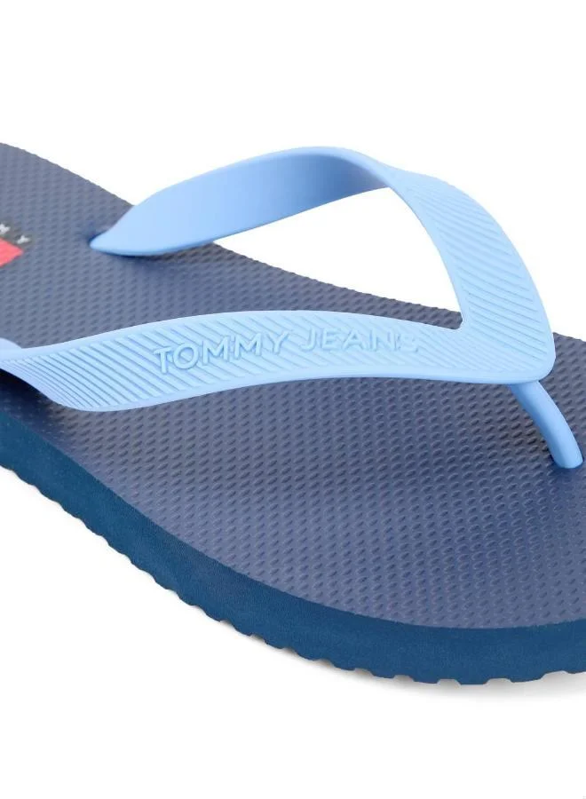 Tommy Jeans Dark Night Navy Beach Flip Flops for Men | Best Price UAE
