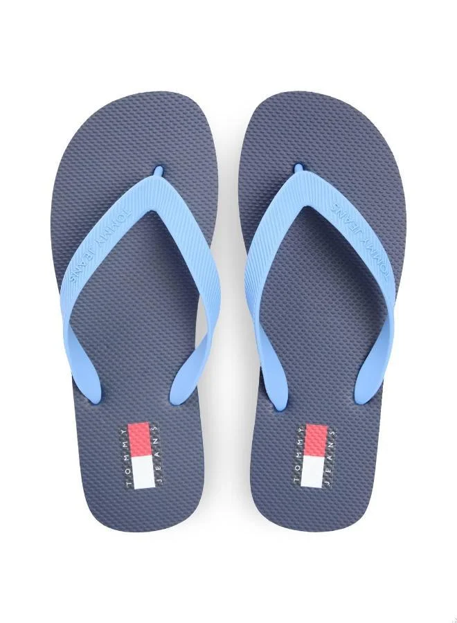 Tommy Jeans Dark Night Navy Beach Flip Flops for Men | Best Price UAE