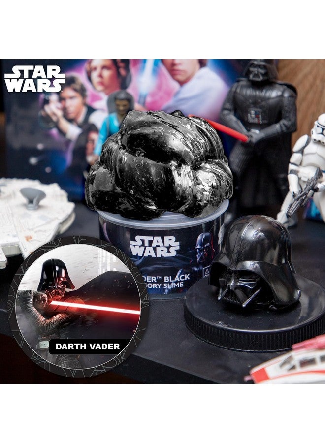 STAR WARS Official STAR WARS Slime, 3-Pack Galaxy Slime Kit, Includes Darth Vader, The Mandalorian, Grogu, Perfect for Goodie Bags, Desk Toys, Star Wars Merch, Star Wars Toys, Bulk Party Favors for Kids 8-12 - Image 3