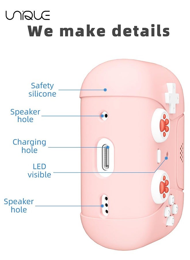 يونيك لغطاء سماعة الرأس Airpods Pro 2 - غطاء سماعة رأس على شكل أذن Cat ، غطاء وردي - مع حبل على شكل أذن Cat ، مصمم ل Airpods Pro 2 - وردي - Image 4