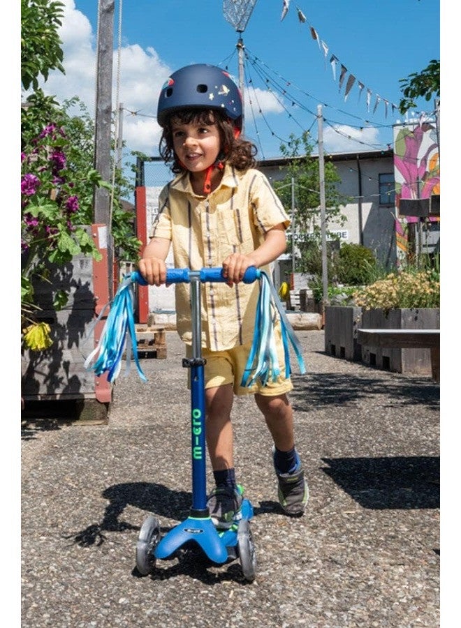 Micro Scooters - Mini Deluxe Crystal Blue with LED Wheels MMD175 |Adjustable Handlebar |3 Wheels |Max Load 50KG | Scooter for Kids | Kids Scooter | Scooter with LED Wheels|Scooter for Kids 2-5 Years - Image 2