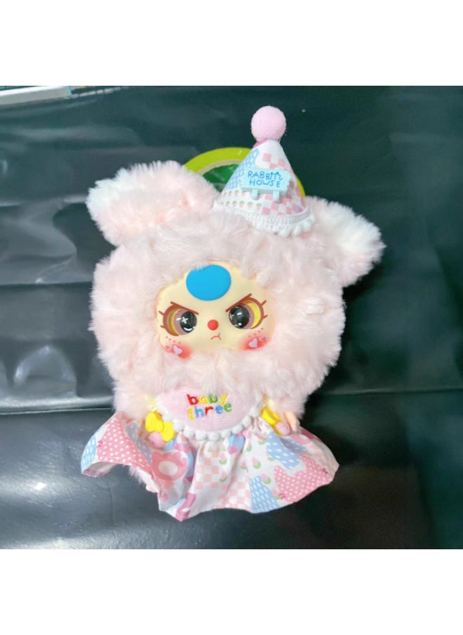 null - Three-year-old Baby Three Lily Rabbit Town Series Plush Blind Box Hand-held Tide Play Ornaments Gift-Color:A Random Lily Rabbit (without Skirt Accessories)-Height:Blind Bag Without Blind Box - Image 1