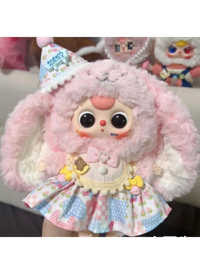 null - Three-year-old Baby Three Lily Rabbit Town Series Plush Blind Box Hand-held Tide Play Ornaments Gift-Color:A Random Lily Rabbit (without Skirt Accessories)-Height:Blind Bag Without Blind Box - Image 1