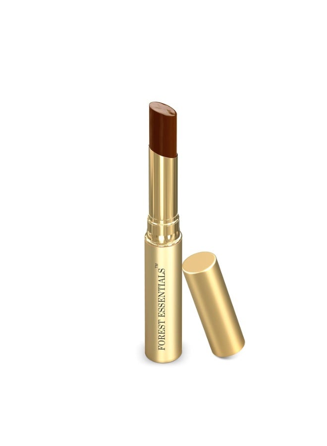 Forest Essentials Tinted Plumping Lip Serum Misri Cardamom | Natural Glossy Lip Tint with Natural Colour & Flavours | Clean, Cruelty-Free Makeup - Image 3