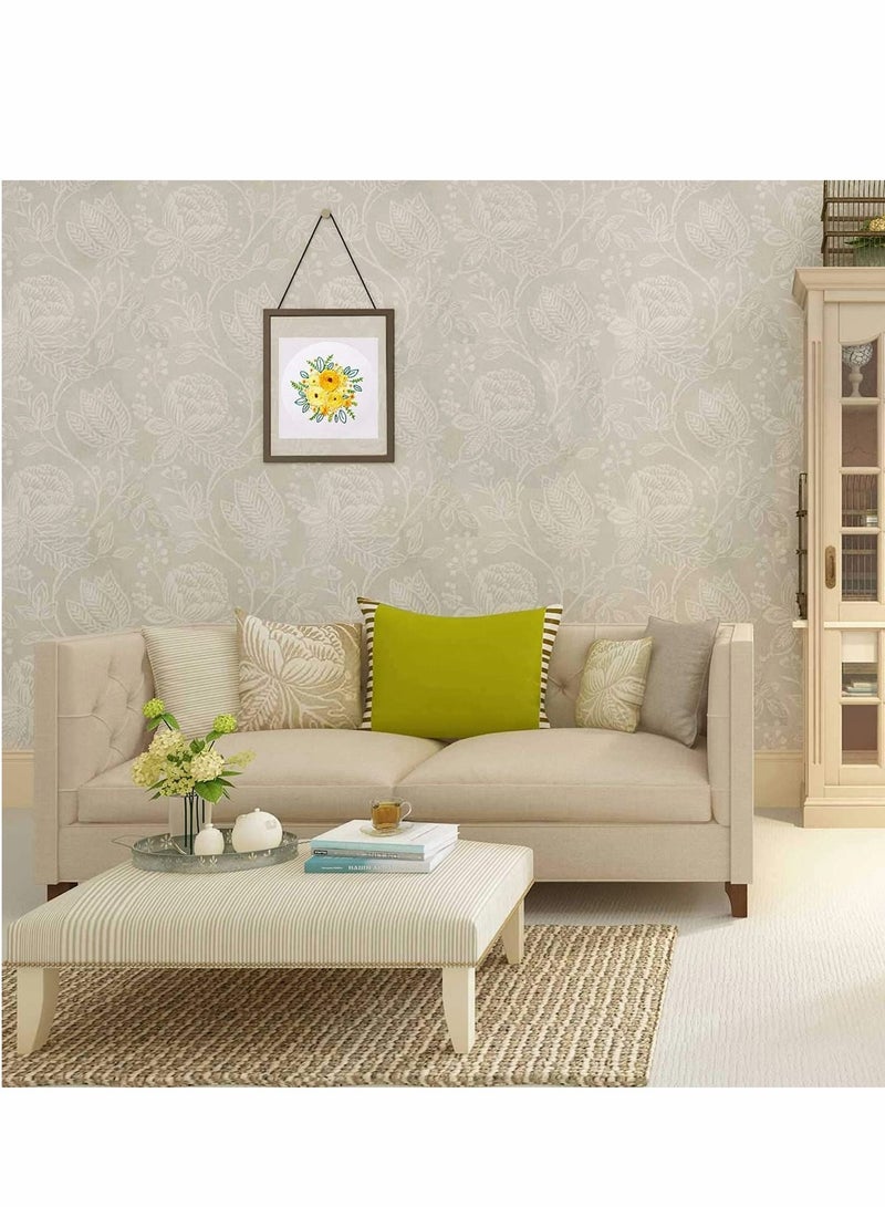 Y&D Embroidery Starter Kit with Flower Pattern and Instructions for Beginners Full Range of Stamped Kits  - Image 5