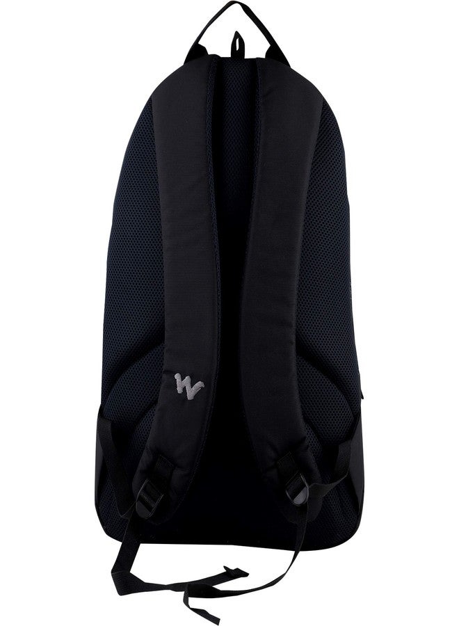 Wildcraft 2 3 Compartment Laptop Backpack with Rain Cover (Black) - Image 5