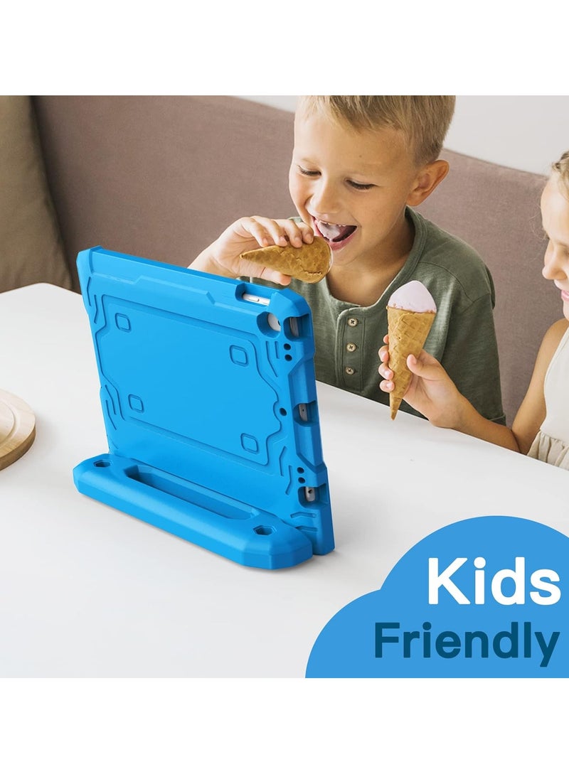Jetech - Kids Case for Ipad 10.2 Inch 9th 8th and 7th Generation With Built in Screen Protector Shockproof Full Body Handle Stand Tablet Protective Cover Blue - Image 1