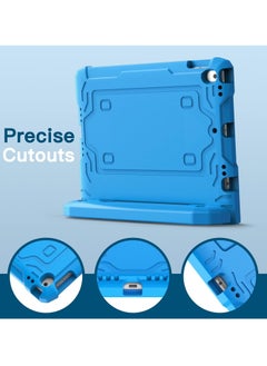Jetech Kids Case for Ipad 10.2 Inch 9th 8th and 7th Generation With Built in Screen Protector Shockproof Full Body Handle Stand Tablet Protective Cover Blue  - Image 5