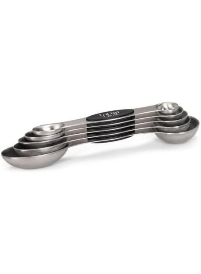 Patisse Set Measuring Spoons Stainless Steel Magnetic, Assorted - Image 2