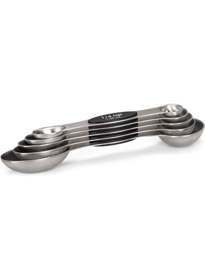 Patisse Set Measuring Spoons Stainless Steel Magnetic, Assorted - Image 1