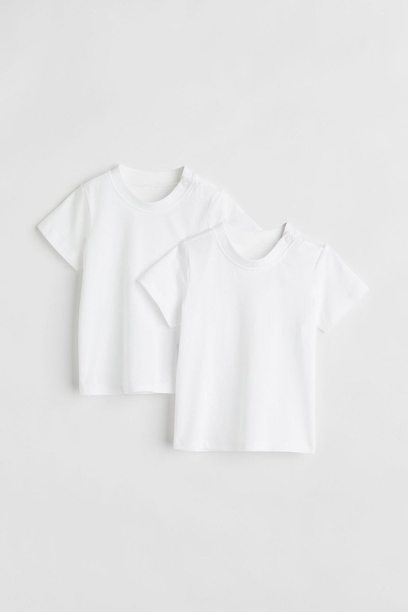 H&M 2-Pack Cotton T-Shirts - Image 1