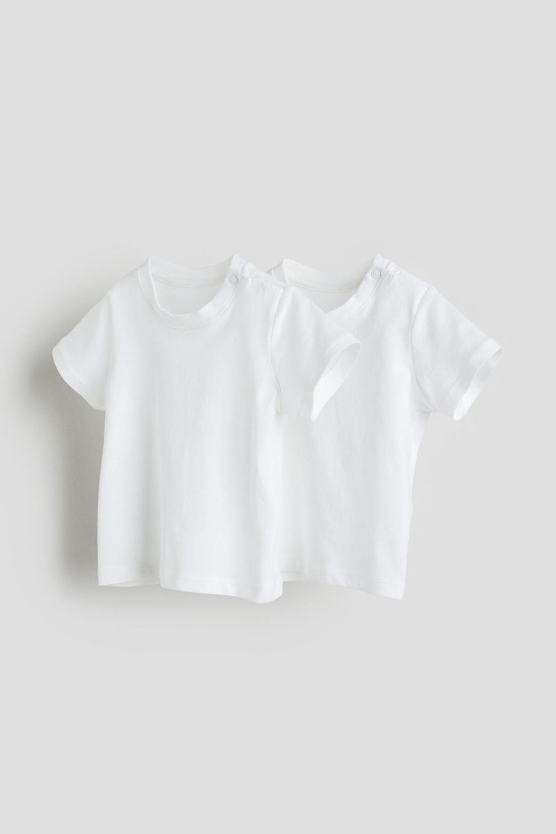 H&M 2-Pack Cotton T-Shirts - Image 2