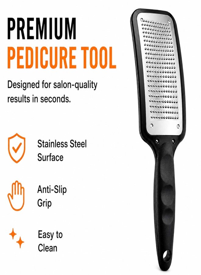 Beauté Secrets Foot File, Foot Scrubber for Dead Skin, Pedicure Tool, Foot Rasp, Foot Buffer (BS-FF-4) - Image 3