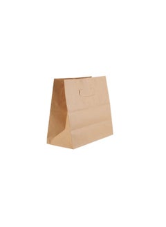 Halapack Kraft Paper Bag 10 PCS Die Cut Handle Sqaure Bottom Standard Size [ W28 ×H28 × G16 cm]  Strong Holding Power Bags Sqaure Bottom Paper Bag with Handle Durable Perfect for Gifts, Party Favors Brown - pzsku/Z0E593C1F992917B653FCZ/45/_/1740388175/0b889ccb-a598-4cc1-9a71-7bcce7dffd69