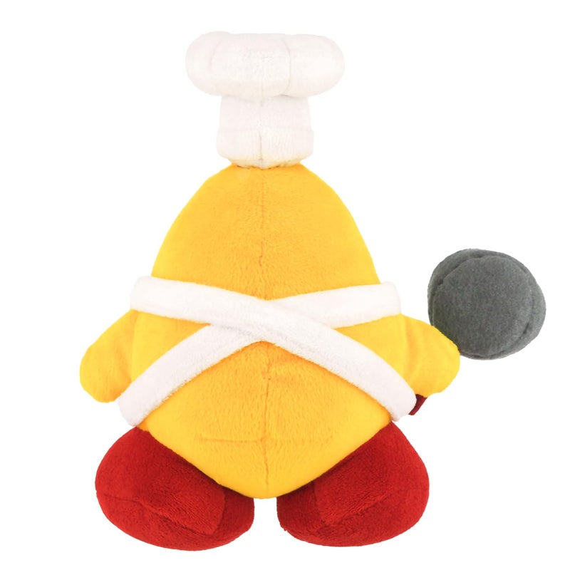 Sanei Kirby Adventure Series All Star Collection 7.5"" Chef Kawasaki Plush - Image 4