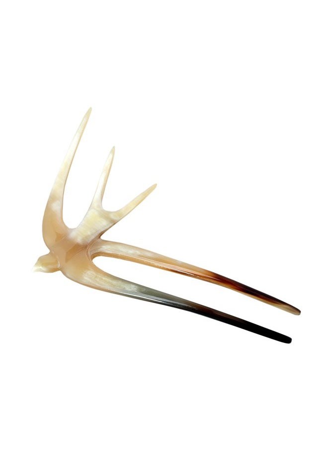 Marycrafts - Buffalo Horn Swallow Bird Hair Fork Hair Sticks Accessories Handmade - Image 1