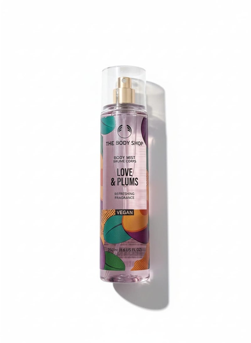 ذا بودي شوب معطر الجسم النباتي المنعش لوف آند بلامز من ذا بودي شوب - 250 مل