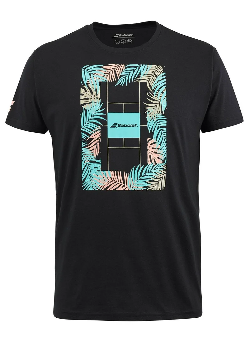 Babolat Babolat Tennis Exercise Message Tee Men, 4Ms24445-2000, (French Brand)