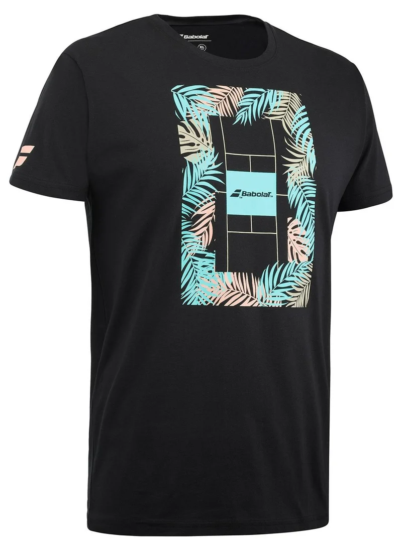 Babolat Babolat Tennis Exercise Message Tee Men, 4Ms24445-2000, (French Brand)