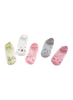 5 pairs of cute elastic children's socks thin mesh baby cartoon socks