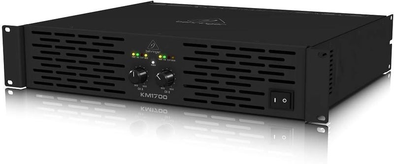 Behringer KM1700 Professional 1700W Stereo Power Amplifier - Image 2