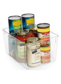 Generic Plastic Storage Bins - Stackable, Durable Containers for Kitchen, Washroom, Pantry, Refrigerator and Utensils Organization  - Image 5