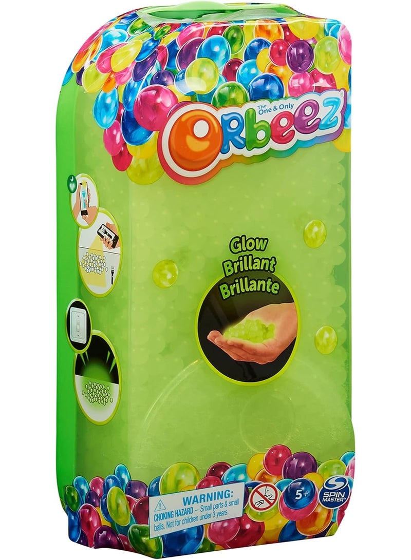 SPIN MASTER Orbeez, The One and Only, Glow in the Dark Feature Pack with 1200 Non-Toxic Water Beads, Sensory Toy for Kids Aged 5 and up - Image 1