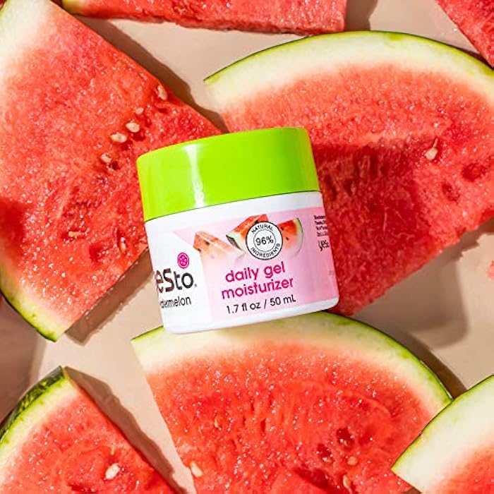 Yes To Watermelon Daily Gel Moisturizer, Skin Texture Improvement & Refreshing, Antioxidants, Sodium Hyaluronate, 1.7 Fl Oz - Image 5