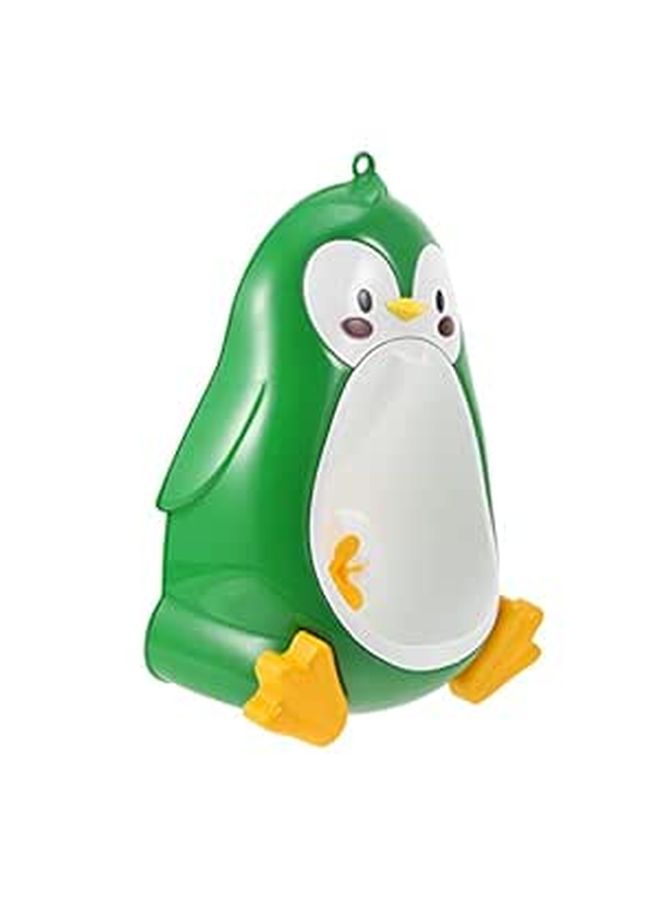 Wall Mounted Baby Urinal Potty Trainer For Boys With Splash Guard Easy Clean Plastic - Image 1
